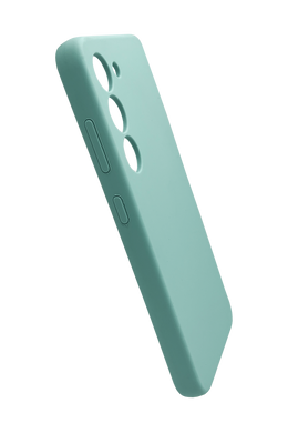 Силіконовий чохол Fibra для Samsung S23 mint Full Camera