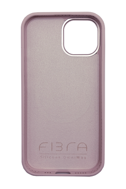 Силіконовий чохол Fibra OmniMag для iPhone 15 light pink