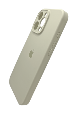 Силиконовый чехол Full Cover для iPhone 16 Pro Max stone Full Camera