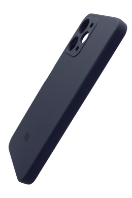 Силіконовий чохол Full Cover для Xiaomi Redmi 12 dark grey (AAA) Full Camera