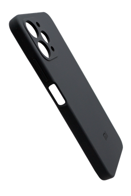 Силіконовий чохол Full Cover для Xiaomi Redmi 12 dark grey (AAA) Full Camera