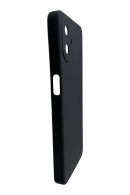 Силіконовий чохол Full Cover Lakshmi для Samsung A07 dark grey (AAA) Full Camera без logo