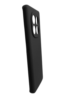 Силіконовий чохол Softy для Xiaomi Redmi Note 15 Pro 4G black Full Camera з мікрофіброю