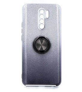 Силіконовий чохол SP Shine для Xiaomi Redmi 9 grey ring for magnet