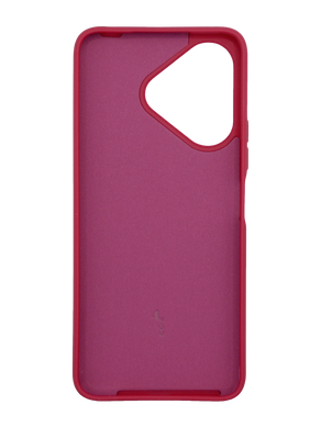 Силіконовий чохол Full Cover для Xiaomi Redmi 13 4G rose red без logo