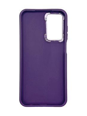 Силиконовый чехол Leather Case Classic для Samsung A15 violet