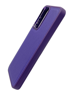 Силиконовый чехол Leather Case Classic для Samsung A15 violet