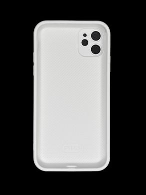 Чохол AG-Glass Matte Camera Lens with Magsafe для iPhone 11 Pearly White