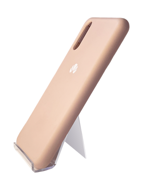Силиконовый чехол Silicone Cover для Huawei P20 pink sand Full Protective