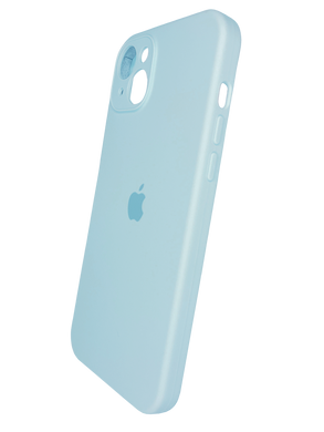 Силиконовый чехол Full Cover для iPhone 13 sky blue(sweet blue) Full Camera