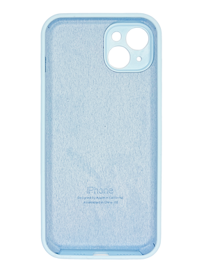 Силиконовый чехол Full Cover для iPhone 13 sky blue(sweet blue) Full Camera