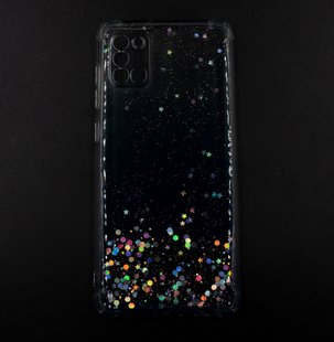 Накладка SP Confetti для Samsung A31 white blue