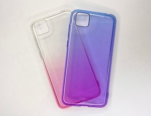 Силиконовый чехол Gradient Design для Huawei Y5p/Honor 9S