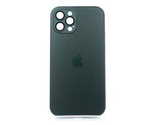 Чохол TPU+Glass sapphire matte case для iPhone 12 Pro cangling green