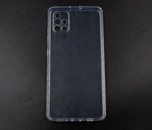 TPU чохол Clear для Samsung A51 transparent 1.5mm Epic Full Camera