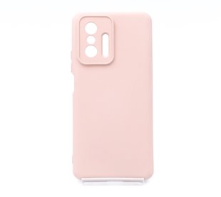 Силіконовий чохол Full Cover для Xiaomi Mi 11T/11T Pro pink sand Full Camera без logo