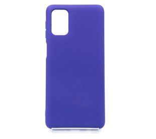 Силиконовый чехол Full Cover для Samsung M31S violet без logo