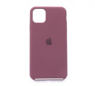 Силіконовий чохол Full Cover для iPhone 11 Pro Max maroon