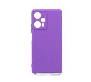 Силіконовий чохол Full Cover для Xiaomi Poco F5 5G/Note 12 Turbo purple Full Camera без logo