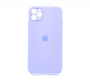 Силіконовий чохол Full Cover для iPhone 11 Pro Max lilac Fulll Camera