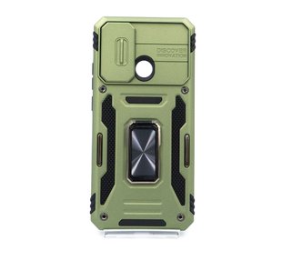 Чохол Camshield Army Ring для Xiaomi Redmi 9C/10A army green протиударний шторка/захист камери