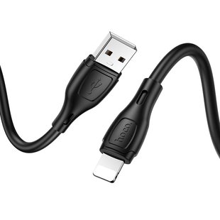 USB кабель Hoco X61 Ultimate Lightning 2.4A 1m black