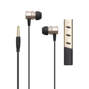 Bluetooth стерео гарнітура Yison E8 black/gold