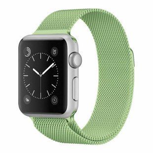 Ремінець Apple Watch Milanese loop 38mm/40mm/41mm/SE mint gum