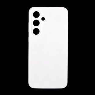 Силиконовый чехол Full Cover Lakshmi для Samsung S25 white (AAA) Full Camera без logo