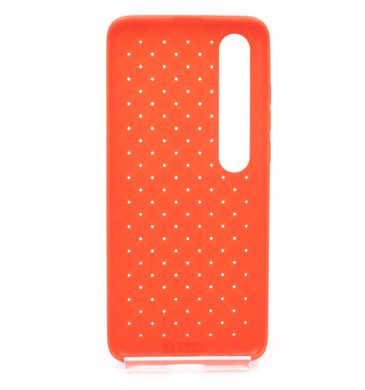 Силіконовий чохол Weaving case для Xiaomi Mi 10/Mi10 Pro (плетінка) red