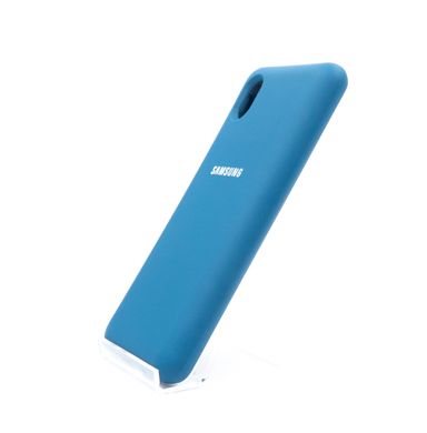 Силіконовий чохол Full Cover для Samsung A01 Core cosmos blue
