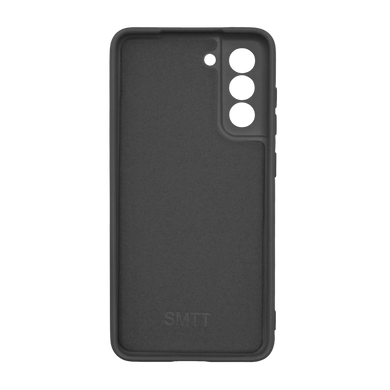 Силіконовий чохол SMTT для Samsung S21 FE black Full Camera з мікрофіброю