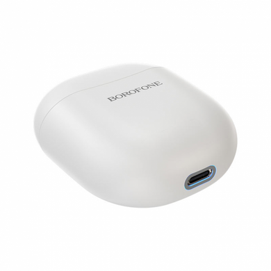 Bluetooth стерео гарнітура Borofone BE49 Serenity TWS white