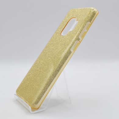 Силіконовий чохол Shine для Samsung S9 gold