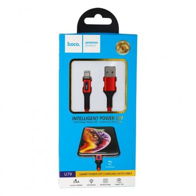 USB кабель HOCO U79 Admirable Lightning 2.4A/1,2m red