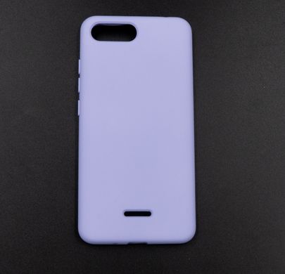 Силіконовий чохол Full Cover для Xiaomi Redmi 6A lilac без logo