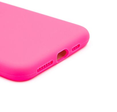 Силіконовий чохол Full Cover для iPhone 11 Pro Max fluoriscence pink