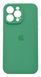 Силіконовий чохол Full Cover для iPhone 14 Pro Max spearmint (grass) Full Camera