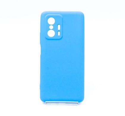 Силіконовий чохол Full Cover для Xiaomi Mi 11T/11T Pro surf blue Full Camera без logo