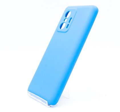 Силіконовий чохол Full Cover для Xiaomi Mi 11T/11T Pro surf blue Full Camera без logo