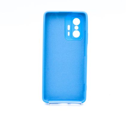 Силіконовий чохол Full Cover для Xiaomi Mi 11T/11T Pro surf blue Full Camera без logo