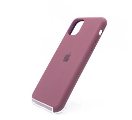 Силіконовий чохол Full Cover для iPhone 11 Pro Max maroon