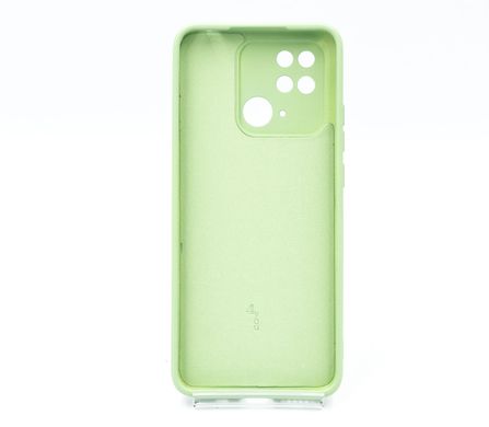 Силіконовий чохол Full Cover для Xiaomi Redmi 10C green Full Camera без logo