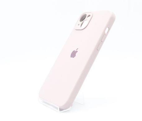 Силіконовий чохол Full Cover для iPhone 14 Plus lavender Full Сamera