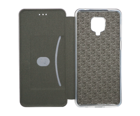 Чохол книжка Original шкіра для Xiaomi Redmi Note 9S/Note 9 Pro/Note 9 Pro Max gray