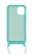 Силіконовий чохол WAVE Lanyard для iPhone 12 mini mint(green) (TPU)