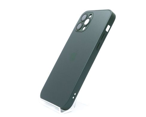 Чохол TPU+Glass sapphire matte case для iPhone 12 Pro cangling green