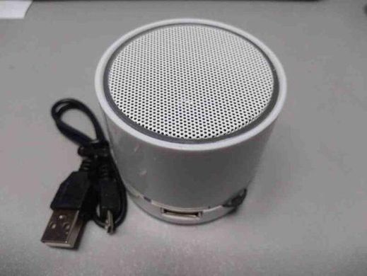 Колонка Bluetooth S10 LED white