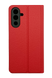 Чохол книжка FIBRA (рельєф) для Samsung A17 red Full Camera