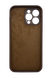 Силіконовий чохол Full Cover для iPhone 14 Pro Max brown Full Camera